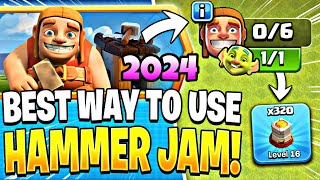 🛠️💥Hammer jam 2024  How to play  Clash of clans  Coc tamil cocupdates clashontamil cocleaks [upl. by Anahsahs]