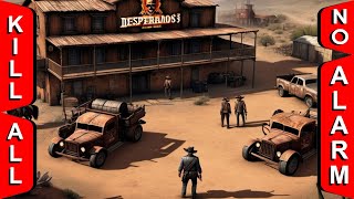 TROUBLEMAKERS IN FLAGSTONE Mission 3 Chapter 1 DESPERADOS 3 in DESPERADO DIFFICULTY Silent Strategy [upl. by Emia]