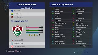 Elenco Fluminense  Faces Virtua  UML  Pes 21 PC [upl. by Anisamoht238]