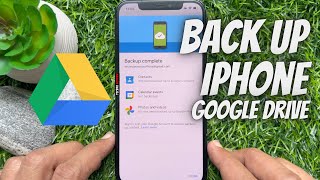 How to Back Up iPhone Data to Google Drive [upl. by Ilenay730]