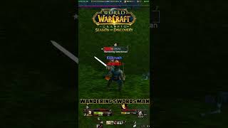 Wandering Swordsman worldofwarcraft youtubeshorts [upl. by Anafetse]