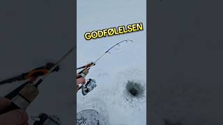 Godfølelsen 😁 fiske fisking fishing fjellfiske angeln isfiske icefishing [upl. by Kazue]