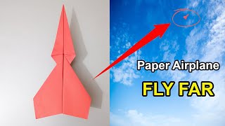 How To Make Paper Airplane Easy that Fly Far [upl. by Franciskus]