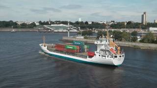 Schiffe  MS quotKLENODENquot in HAMBURG [upl. by Nhguavahs]