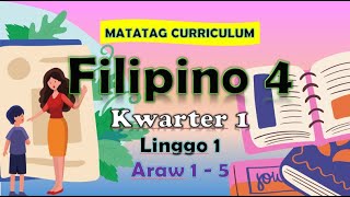 Filipino 4 Q1 Week 1 Matatag Curriculum Powerpoint Presentation matatag matatagcurriculum [upl. by Eseilenna]