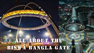 Exploring Biswa Bangla Gate A Stunning Kolkata Landmark travel [upl. by Shewchuk]