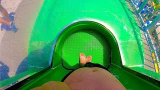 Wild Drop Slide at Marina Aquapark Waterland [upl. by Elleiad939]