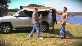 Rhino Rack Awnings RV5T Tagalong Tent [upl. by Ramedlaw]