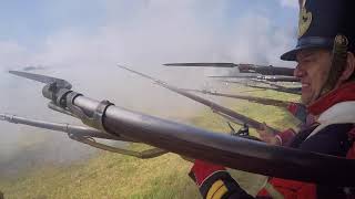 Battle of Waterloo at Hougoumont farm  June 2017  Action cam [upl. by Guglielma421]