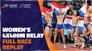 Womens 4x400m Relay Final  Munich 2022 [upl. by Ahkeber]