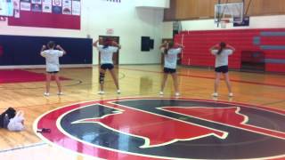 56 Year old SHS mini cheer dance [upl. by Enyad]