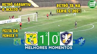 Brasiliense x Retro Jogo do Acesso  Quartas de Final  Serie D 2024  Volta  Melhores Momentos [upl. by Kaela99]