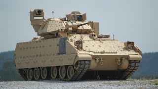 M2 Bradley Vehicles Demonstrate Combat Power [upl. by Nafets]