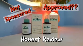 Conatural Super Activ Serums Honest Review  Anti Pigmentation amp Anti Aging Serum [upl. by Assylla232]