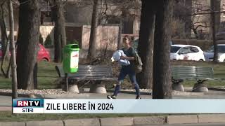 ZILE LIBERE ÎN 2024 [upl. by Leiram]