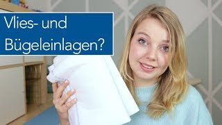 Vlieseinlagen Bügeleinlagen und co  Nastjas Nähtipps [upl. by Phenice]