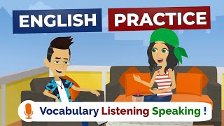 Learn English Speaking with Easy Shadowing English Conversation Practice [upl. by Esenahs]