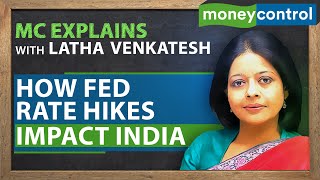 Why Aggressive Rate Hikes By The US Fed Are A Problem For India  MC Explains With Latha Venkatesh [upl. by Temple]