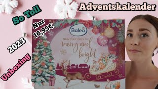 So Toll😍  Nur 1695€  Balea Adventskalender  Unboxing 24 Türchen  September 2023 Mrs Creative [upl. by Guttery]