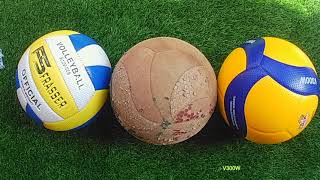 Review Volleyball Mikasa V300W compared to Molten V5000M V200W Frasser  Bola Voli V300W  Tarkam [upl. by Niassuh]