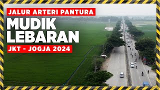 MUDIK LEBARAN JALUR PANTURA  JAKARTA JOGJA  MSRG 2024 [upl. by Hsiekal]