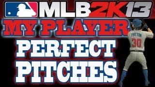 MLB 2K13 My Player Gameplay 6  Throwing Perfect Pitches [upl. by Lepley905]