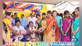 APSWREIS Jr College Palamaner SmtSaraswathi gari Retirement celebration [upl. by Vadnee224]