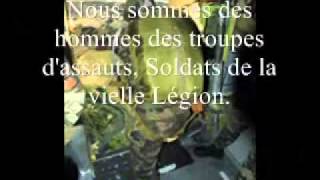 Chant Militaire Chant du 2me REP paroleswebm [upl. by Nerro]