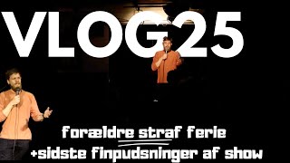 vlog 25  sidste finfudsninger og forældrestrafheds ferie [upl. by Fleisig749]