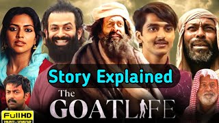 The GoatLife Movie Update And Story Explained In Hindi  Full Review And Facts movieshiplex [upl. by Deenya]