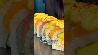 SUSHI 🍣 😋 receta recetascaseras recetasfaciles recetafacil sushi shorts comida recipes [upl. by Aifoz]