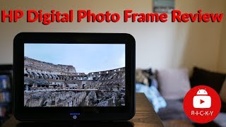 HP Digital Photo Frame Review  Using a Photo Frame in 2018  YouTube Tech Guy [upl. by Madelin]