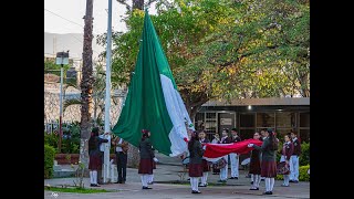 Izamiento de la Bandera Nacional 24 de febrero de 2020 Escuela Secundaria Técnica Núm 1 Oaxaca [upl. by Atinor531]