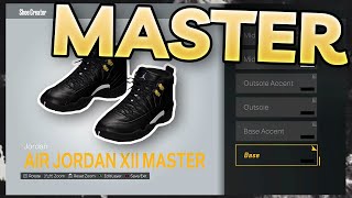 HOW TO MAKE Air Jordan 12 quotMasterquot IN NBA 2K23 NBA 2K23 Shoe Creator [upl. by Yecnahc]