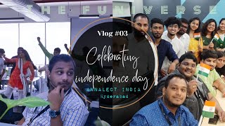 Independence Day celebrationAnnalect India Hyderabad Office🇮🇳🎉 Annalectindia strongertogether [upl. by Kenric]