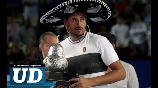 Nick Kyrgios se corona en el Abierto de Acapulco [upl. by Lissie]