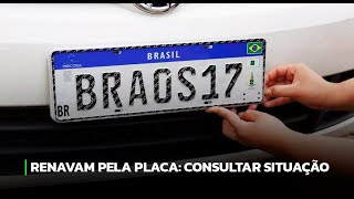 Como conseguir o número do RENAVAM pela PLACA [upl. by Adnirual225]