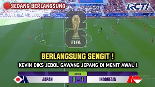 🔴LIVE  JAM TAYANG BERUBAH  INDONESIA VS JEPANG MATCH KE 5 GRUP C KUALIFIKASI PIALA DUNIA 2026 Ilu [upl. by Wynnie299]