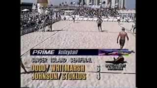 AVP Volleyball 1995 Singer Island Semifinal [upl. by Bartram110]