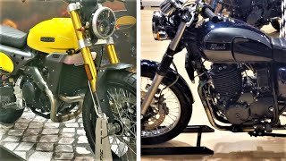 MASH SIX HUNDRED 650 VS CABALLERO SCRAMBLER 500 REVIEW [upl. by Jarita]