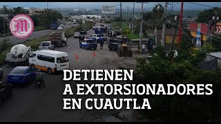 Detienen a extorsionadores en Cuautla [upl. by Sine]