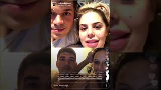 Big Brother 19 Mark Elena Jessica and Cody funny IG Live on Dec 8 2017 [upl. by Dnomaid]