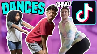 Recreating The MOST CRINGY TikToks Ft Charli DAmelio Addison Ray and LilHuddy [upl. by Selrhc]