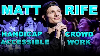 HANDICAP CROWD WORK COMPILATION Matt Rife [upl. by Malda733]