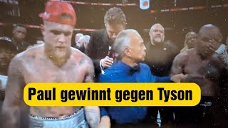 boxkampf des Jahres Jake Paul gegen Mike Tyson miketyson jakepaul [upl. by Jeannette]