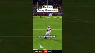 Madden 25 Funny Moments🤣 madden25 madden [upl. by Suiradel]