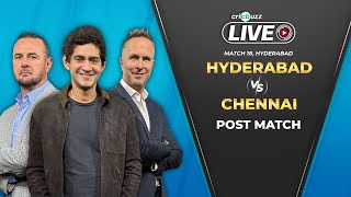 SRHvCSK  Cricbuzz Live IPL 2024  Hyderabad v Chennai Post match show [upl. by Oralie]