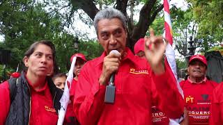 Los jóvenes de Tanhuato apoyan a sus candidatos AMLO en Zamoras junio 2018 [upl. by Akimaj138]