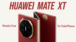 Huawei Mate XT  Worlds First TRIFOLDING Phone [upl. by Vinnie470]