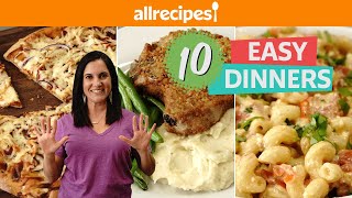 Ten Ingredient Dinners To Make At Home To Feed the Family  Allrecipes [upl. by Eiral]